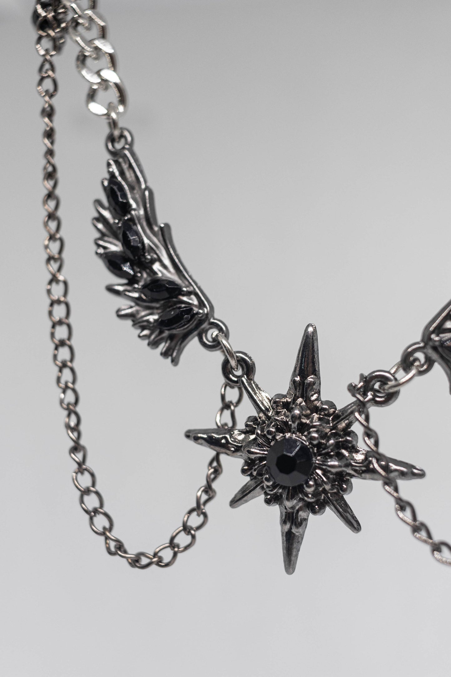 BE Black Star Necklace