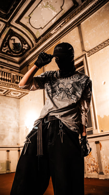 PUNKLRY PENTAGRAM KEYCHAIN