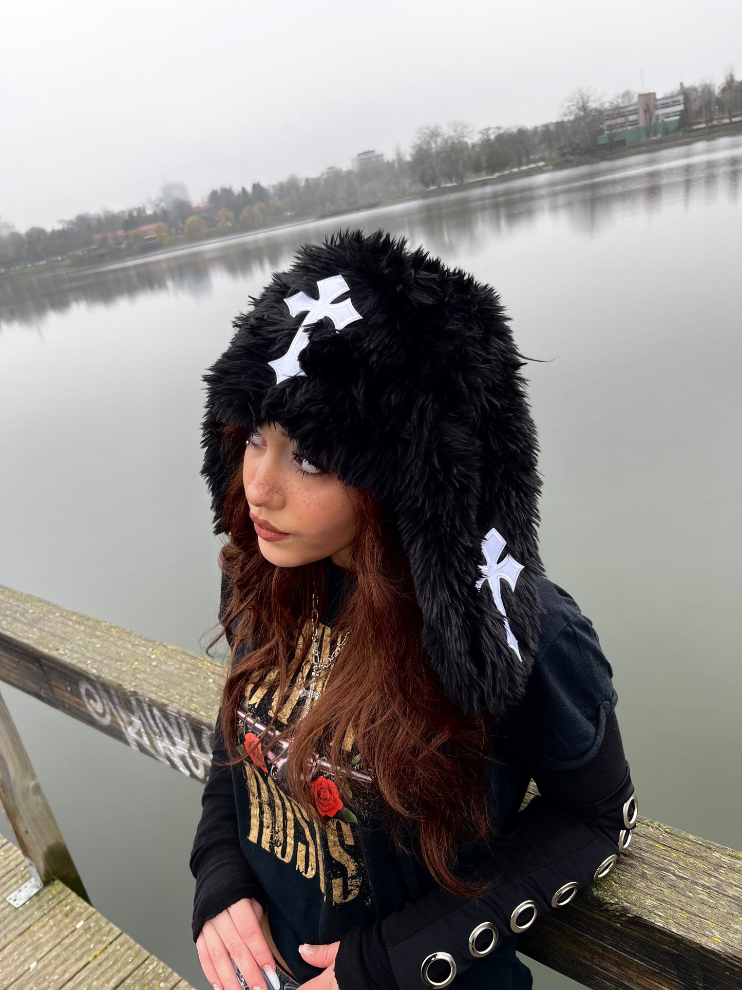 PUNKLRY BUNNY EARS USHANKA
