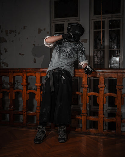 PUNKLRY PENTAGRAM KEYCHAIN