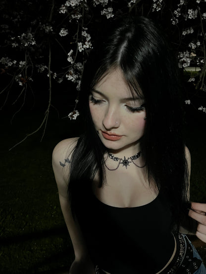 BE Black Star Necklace