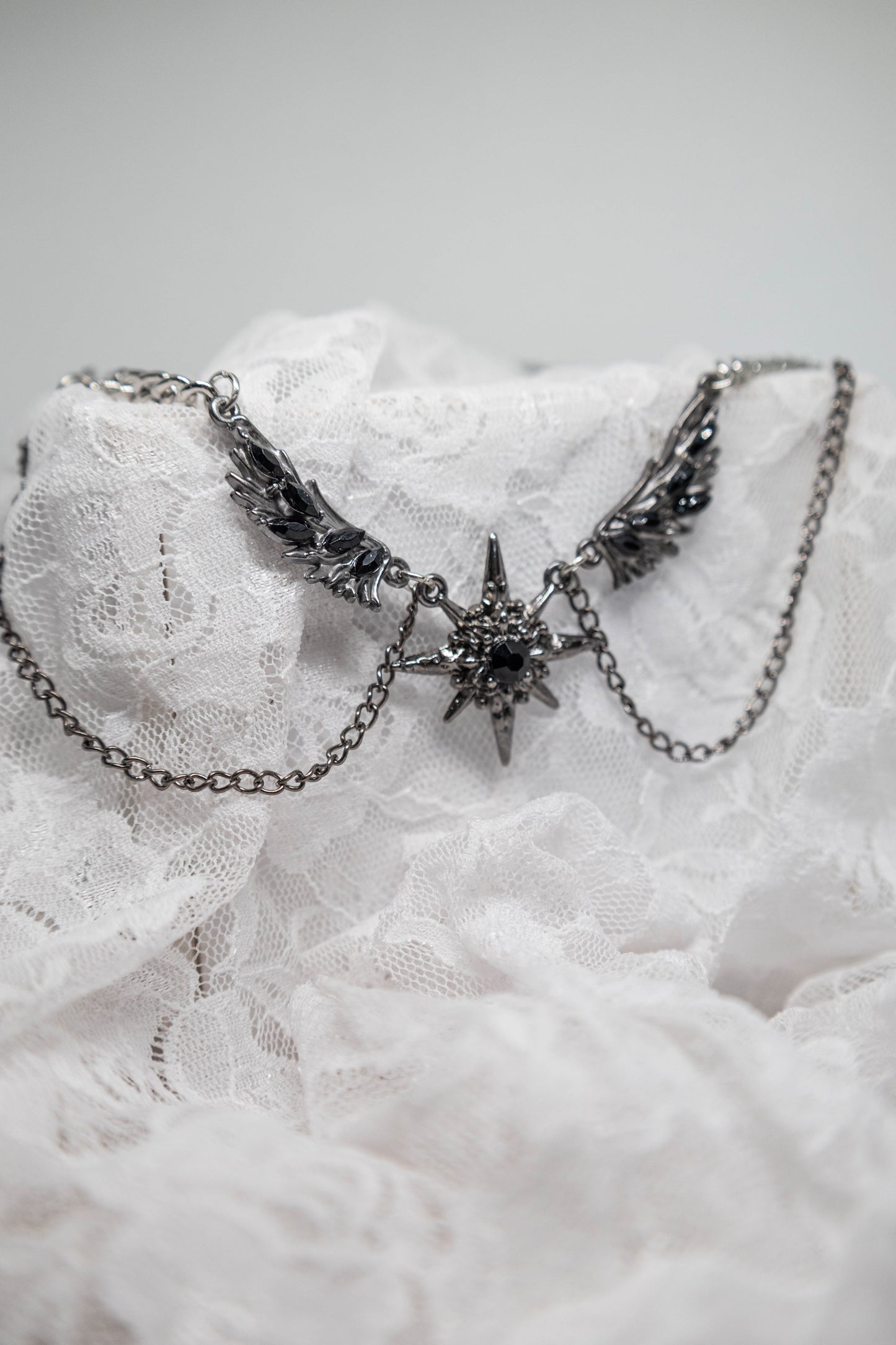 BE Black Star Necklace