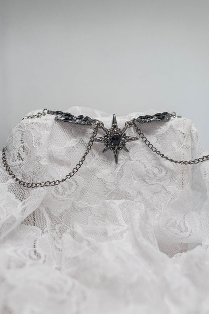 BE Black Star Necklace
