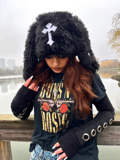 PUNKLRY BUNNY EARS USHANKA