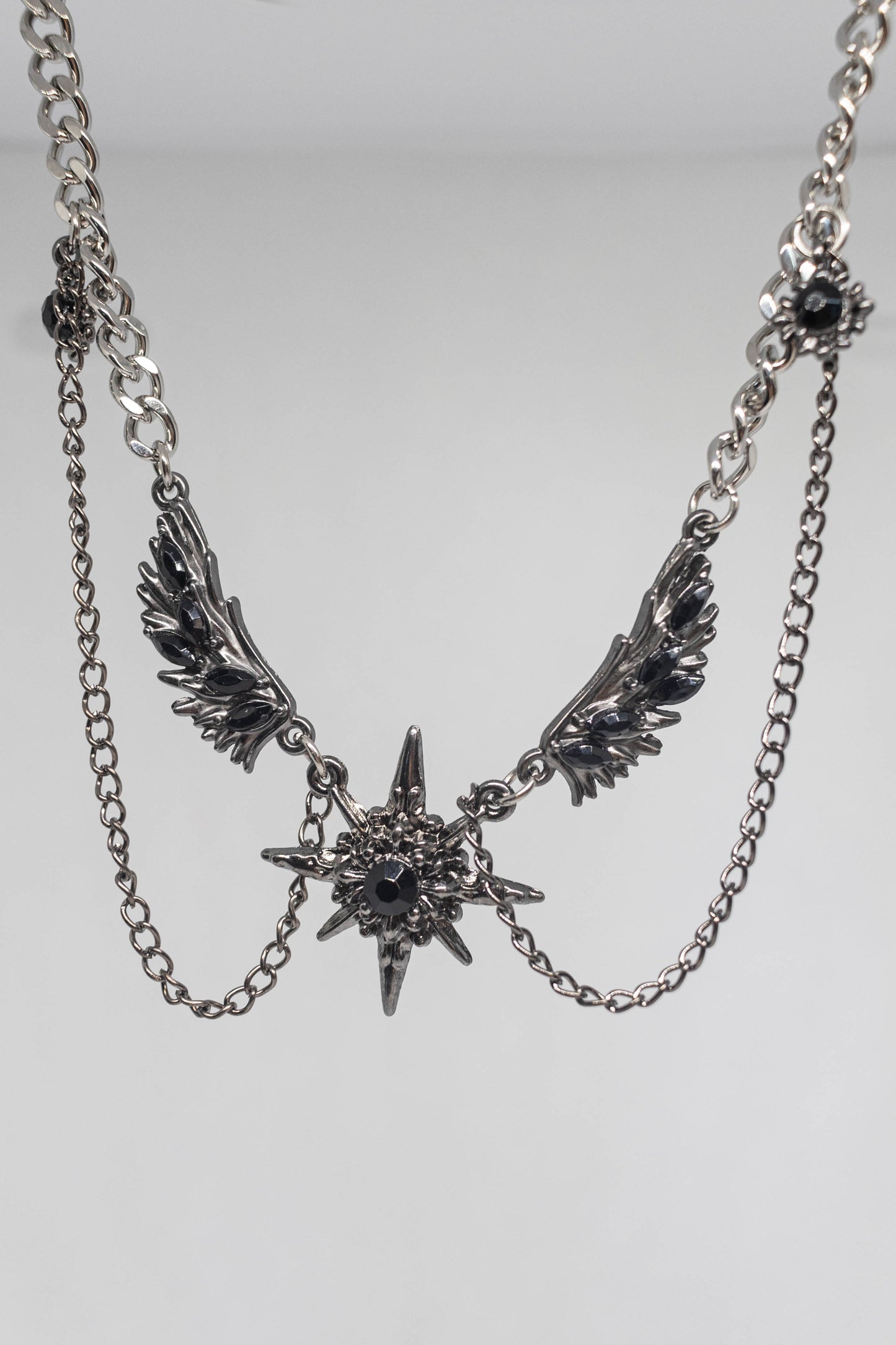 BE Black Star Necklace