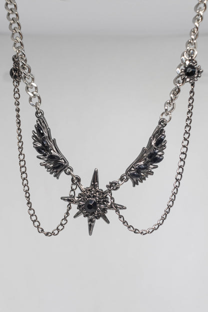 BE Black Star Necklace