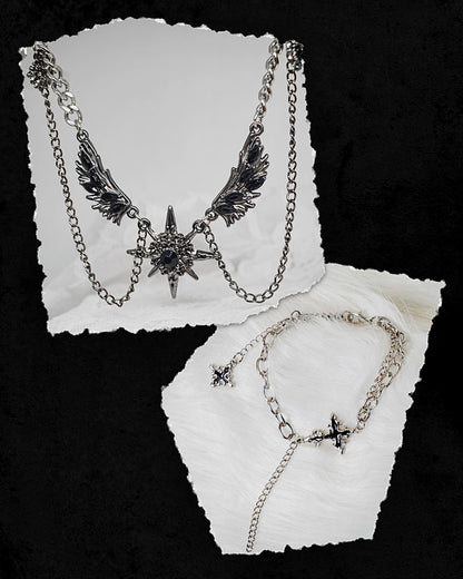 Set Black Equinox (Colier+Brățară)