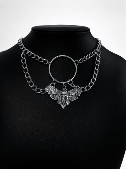 PUNKLRY MOTH OF DEATH CHOKER